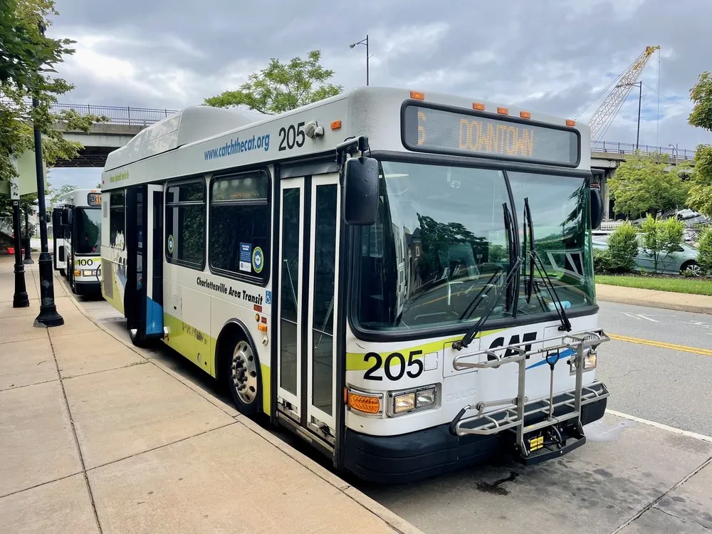 Charlottesville Area Transit bus
